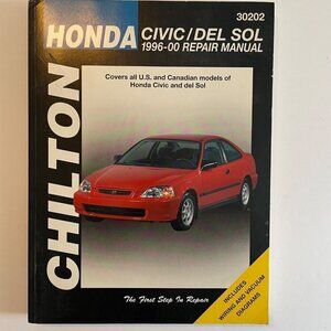 Chilton Honda Civic/Del Sol 1996-00 Repair Manual